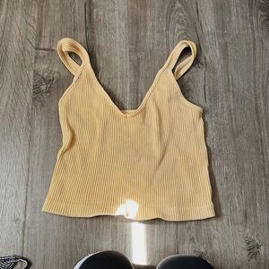 Yellow Tank Top